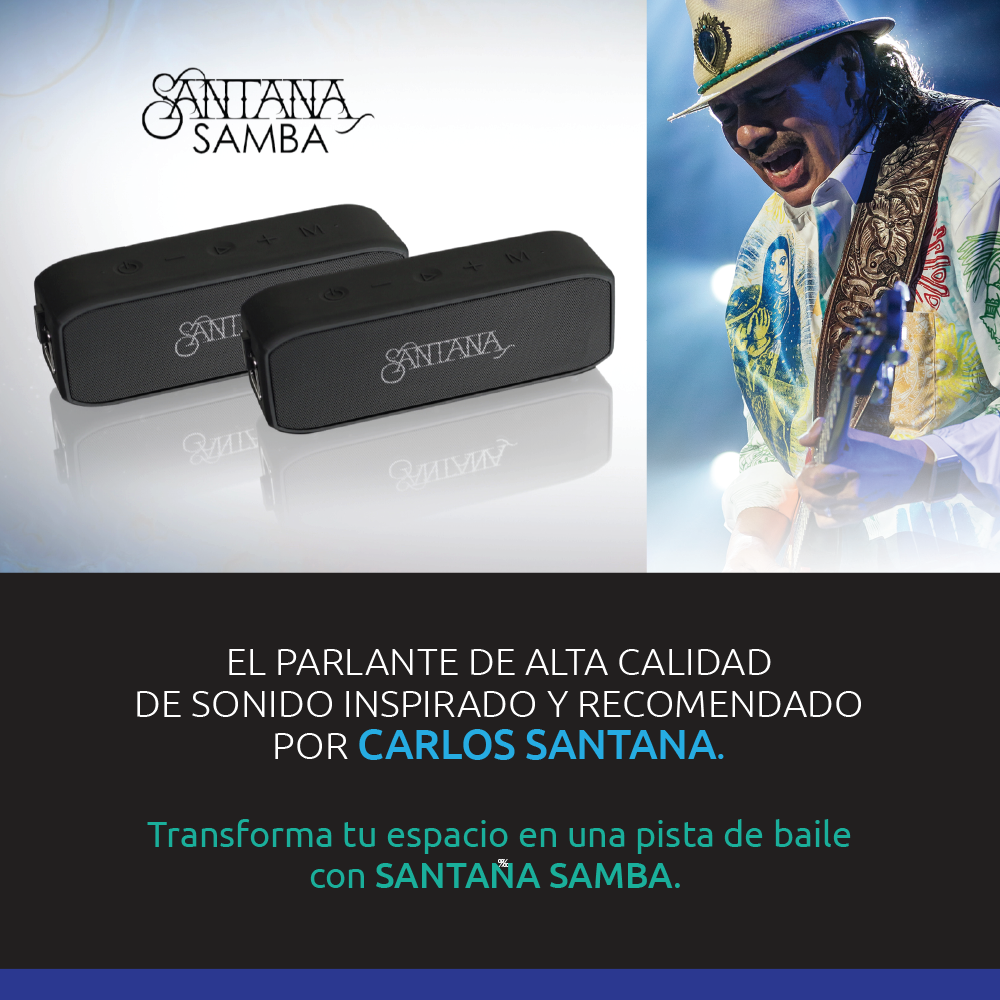 Parlante Bluetooth Santana Samba 5.1