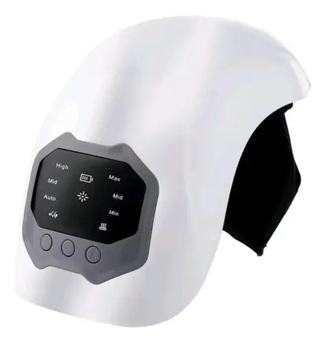 Masajeador de Rodilla Premium con Pantalla LED – Manos Libres y Recargable