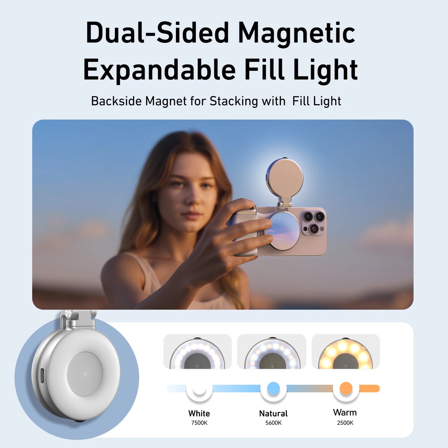 Soporte magnético con control remoto para tu celular