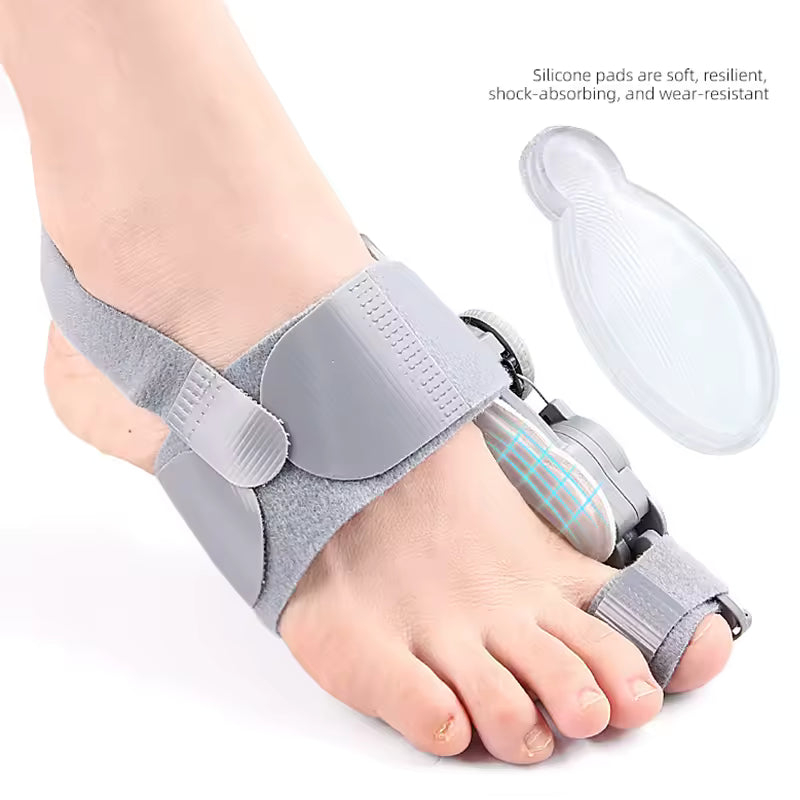 Corrector de Juanetes Ajustable - Férula Ortopédica para Hallux Valgus