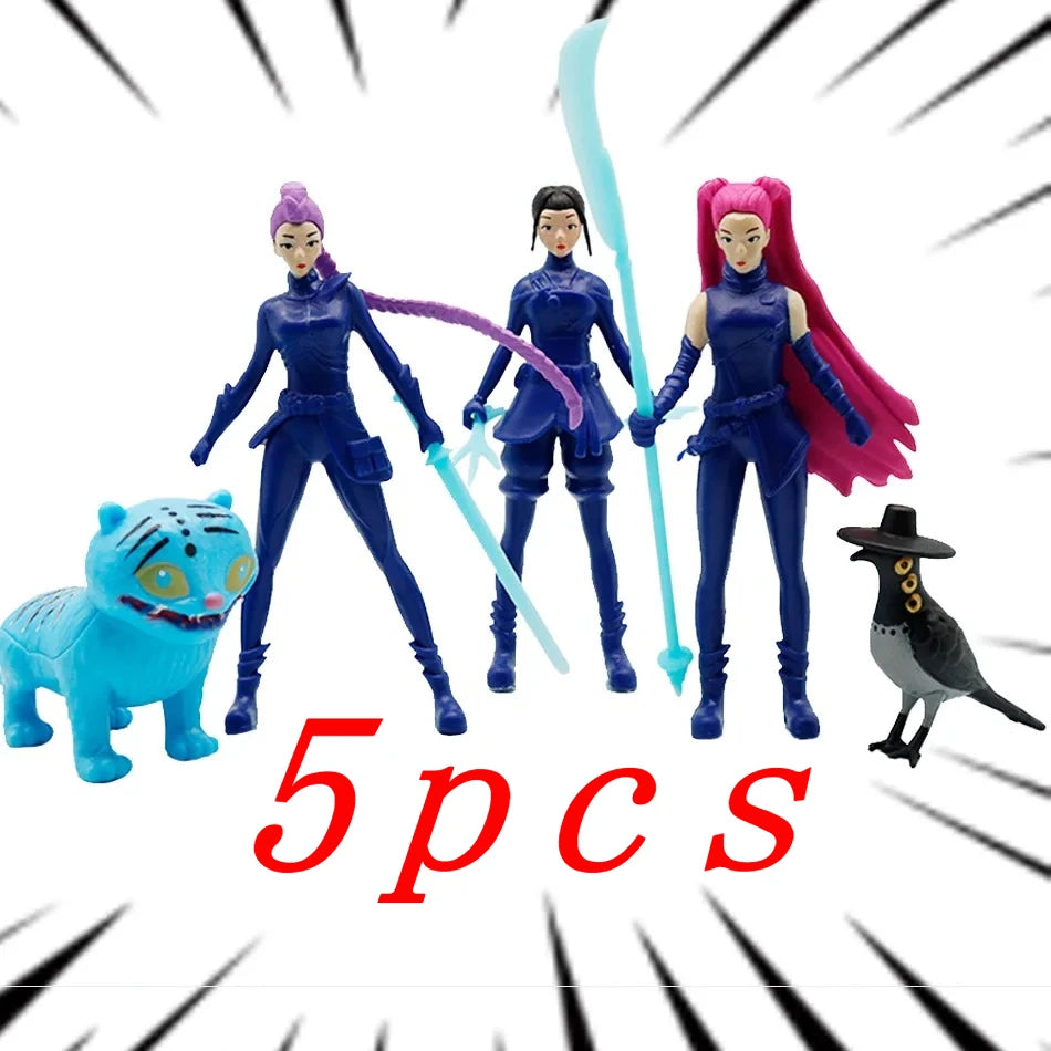 Juguete Guerras Kpop - Muñeco Anime Kimetsu no Yaiba para Escritorio