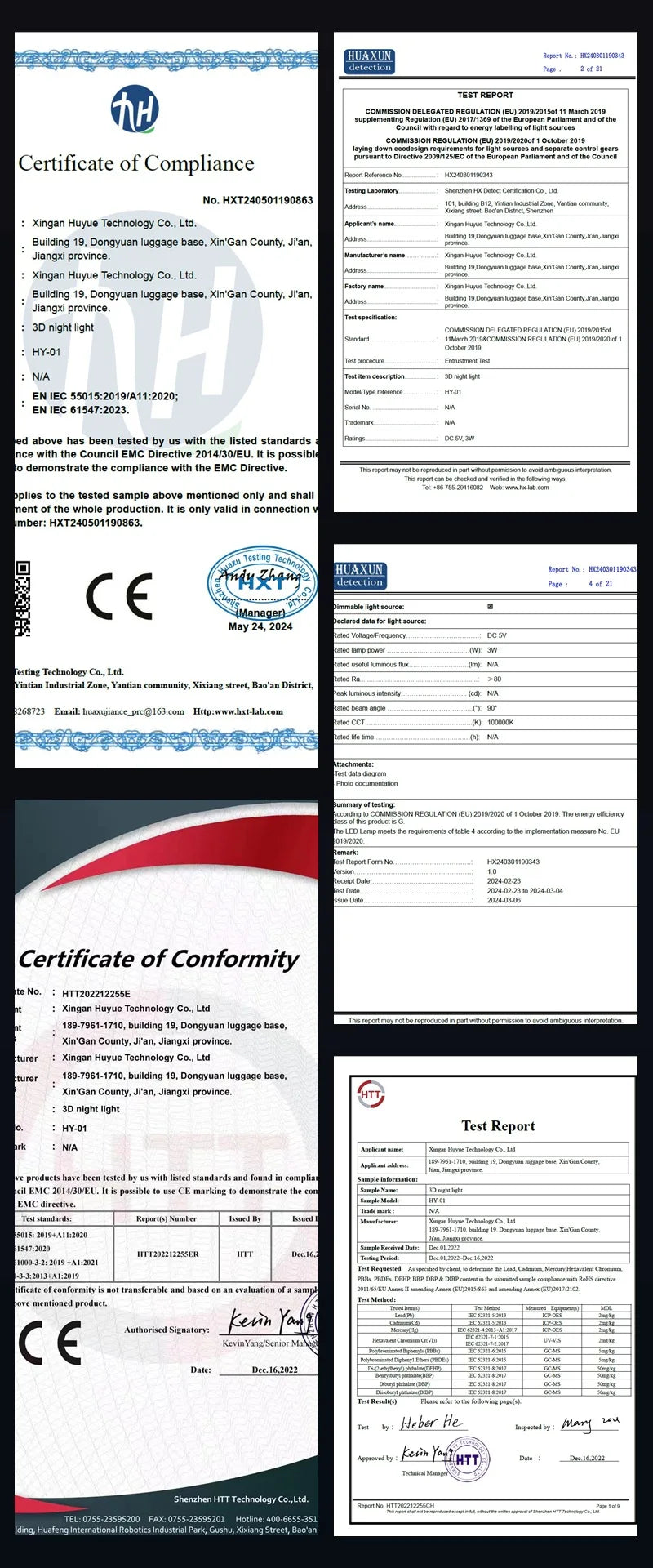 Lámpara LED Acrílico K-POP Demon Hunters con Control Remoto - Decoración Dormitorio