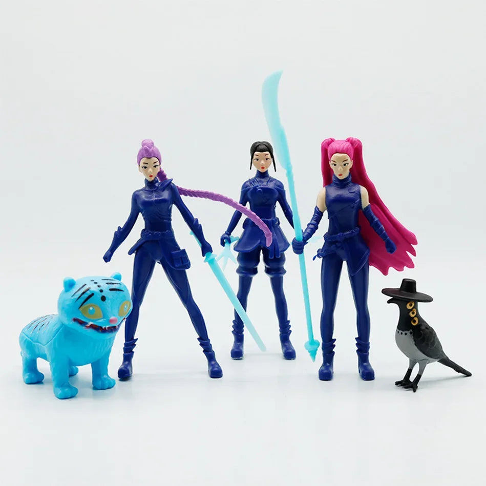 Juguete Guerras Kpop - Muñeco Anime Kimetsu no Yaiba para Escritorio