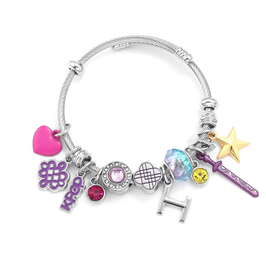 Pulsera Huntrix Guerreras Kpop - Cuentas Anime Harajuku Y2K